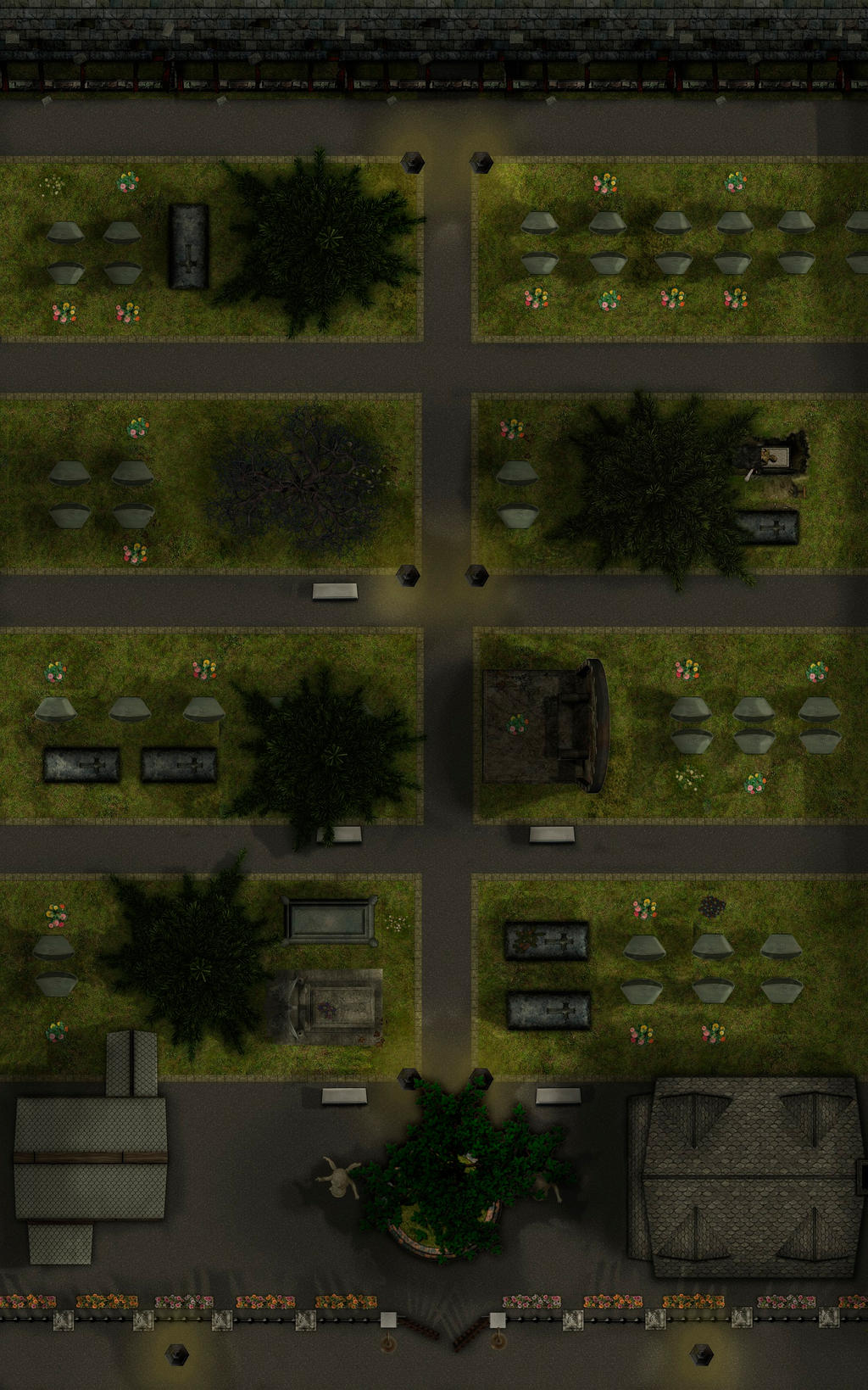 Cementery Map RPG by JVidalArt on DeviantArt