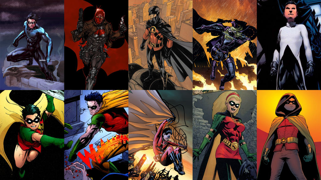 All Iterations of Robin by robbedthief on DeviantArt