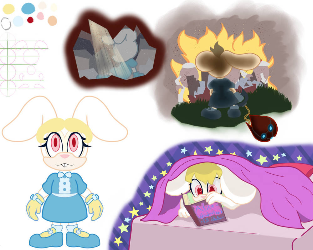 Alice the Rabbit concept art by WiiindyTheWarrior on DeviantArt