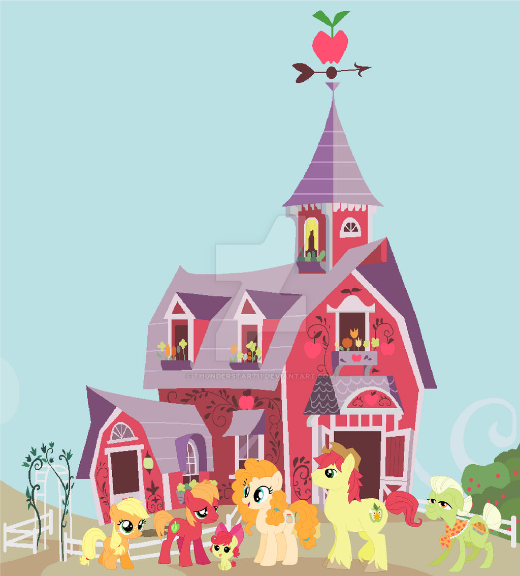 The Apple Family in Happier Days