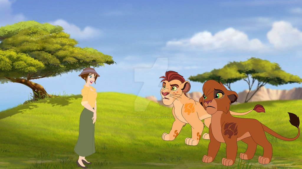 A Human in the Pride Lands