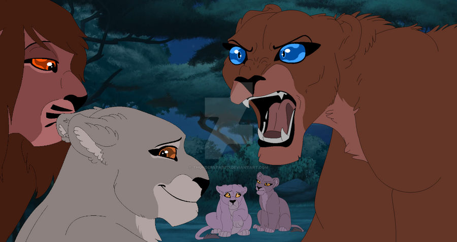 My Pride: You Will Not Harm My Cubs!