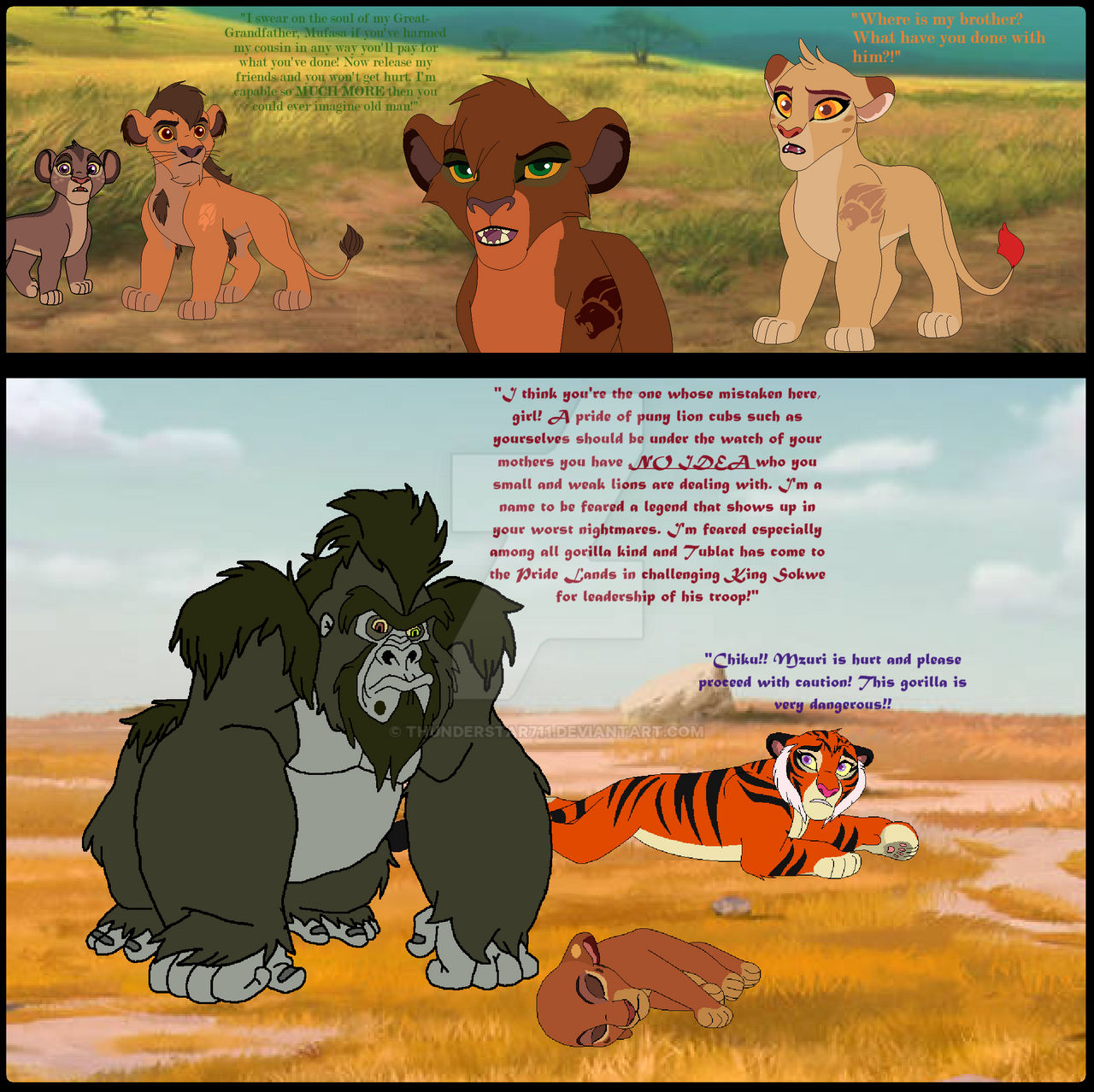A Very Grave Threat in The Pride Lands