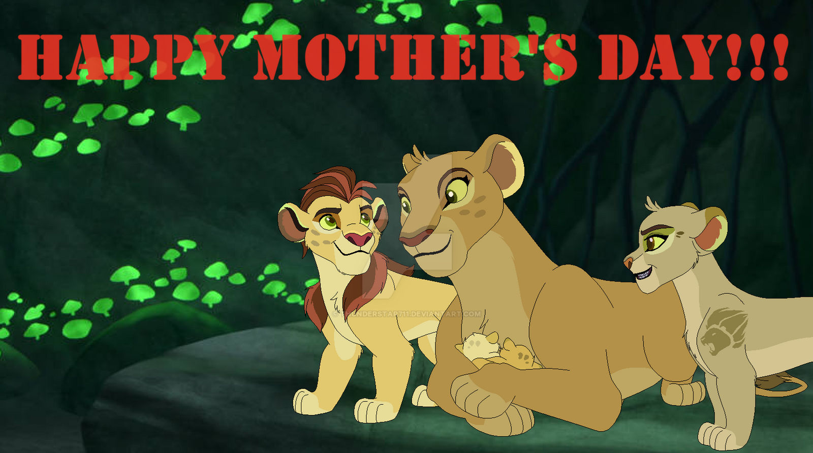 Tiifu and Her Cubs