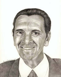 My Grandfather, Graphite Pencil portrait