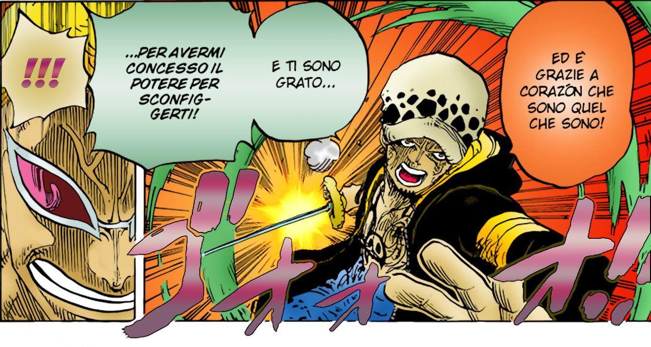 Trafalgar Law Vs Doflamingo