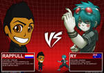 Chibi Me VS Ry by Rappull0411