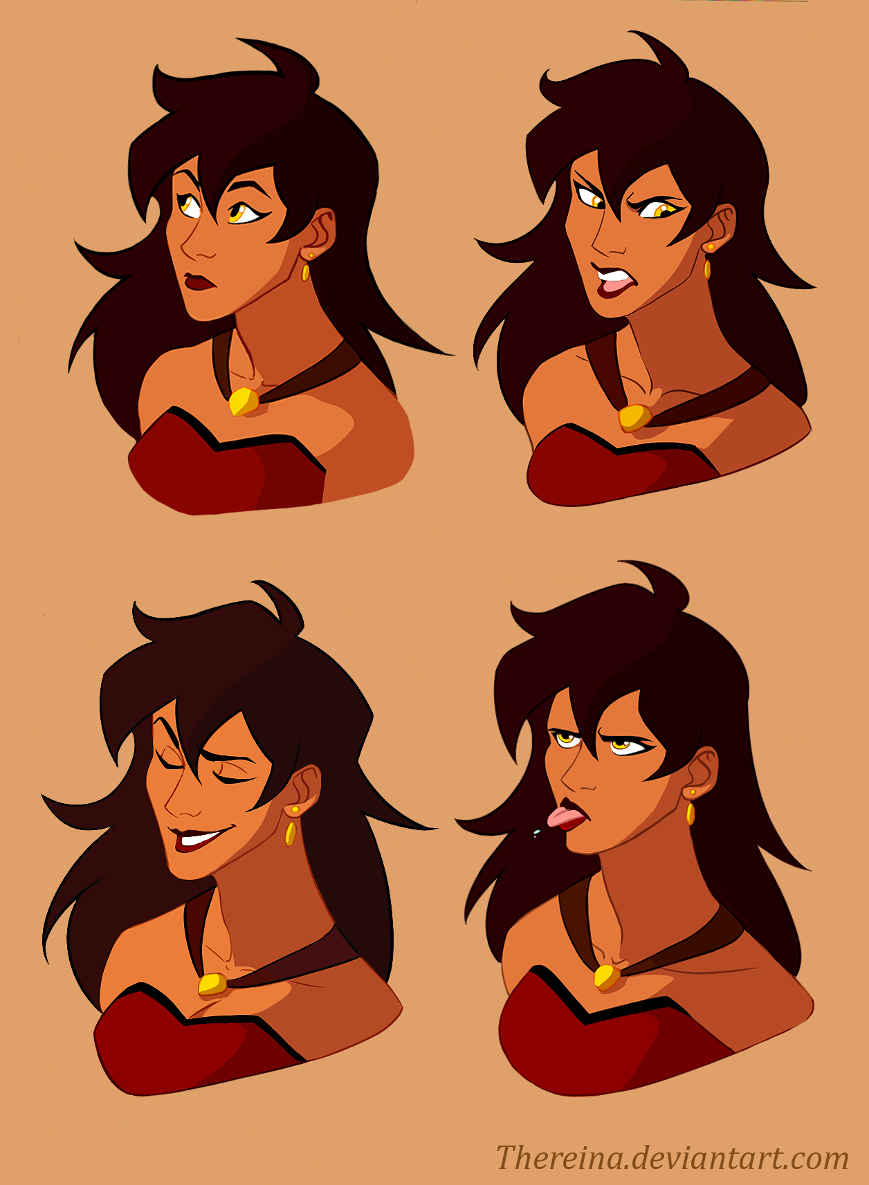 Jalia's expressions