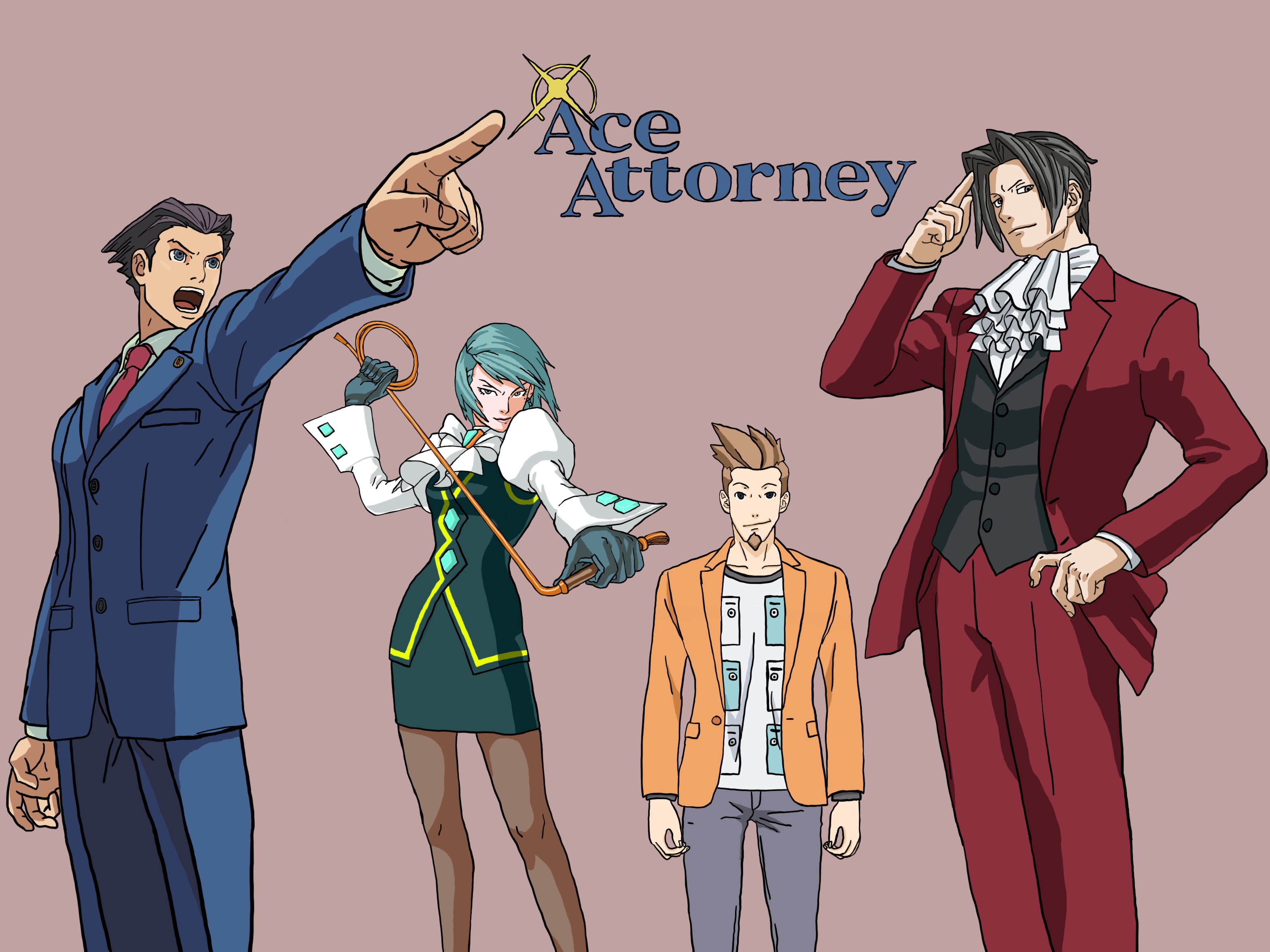 Phoenix Wright Characters By ReaperSKD On DeviantArt Phoenix wright characters by reaperskd on deviantart