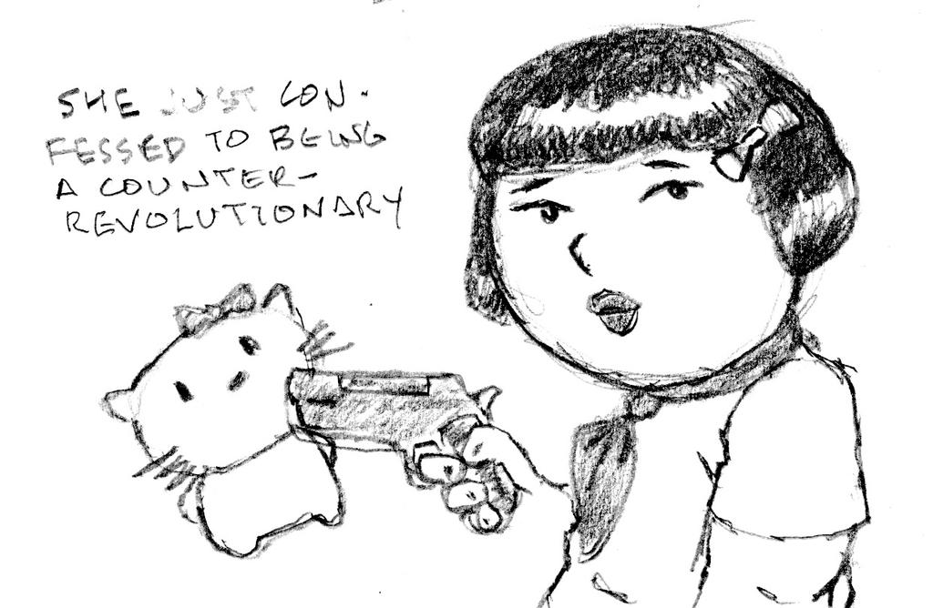 Hello Kitty, Counter-revolutionary by LordHighCumberbatch on DeviantArt
