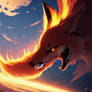 Mozilla Firefox Logo from the Perspective of a Fox