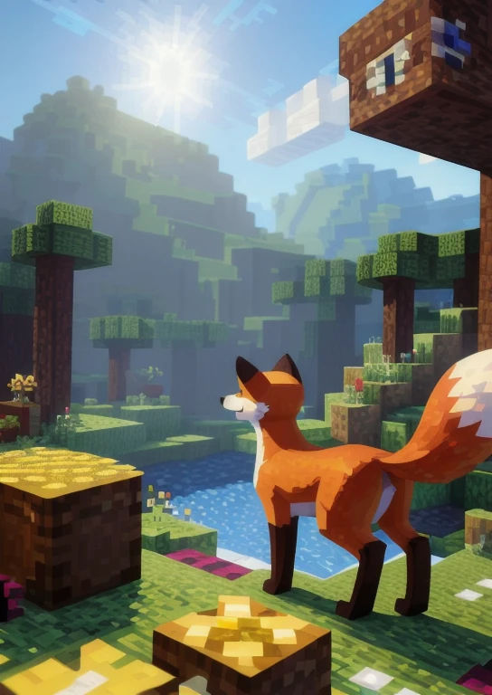Minecraft Fox Deviantart Minecraft Fox 1 by XxFoxGamerxX on DeviantArt