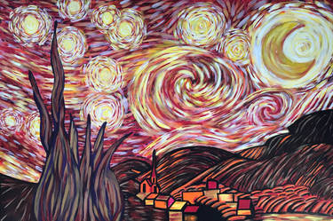 Starry night in Hell
