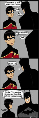 Tough Love Batman Style