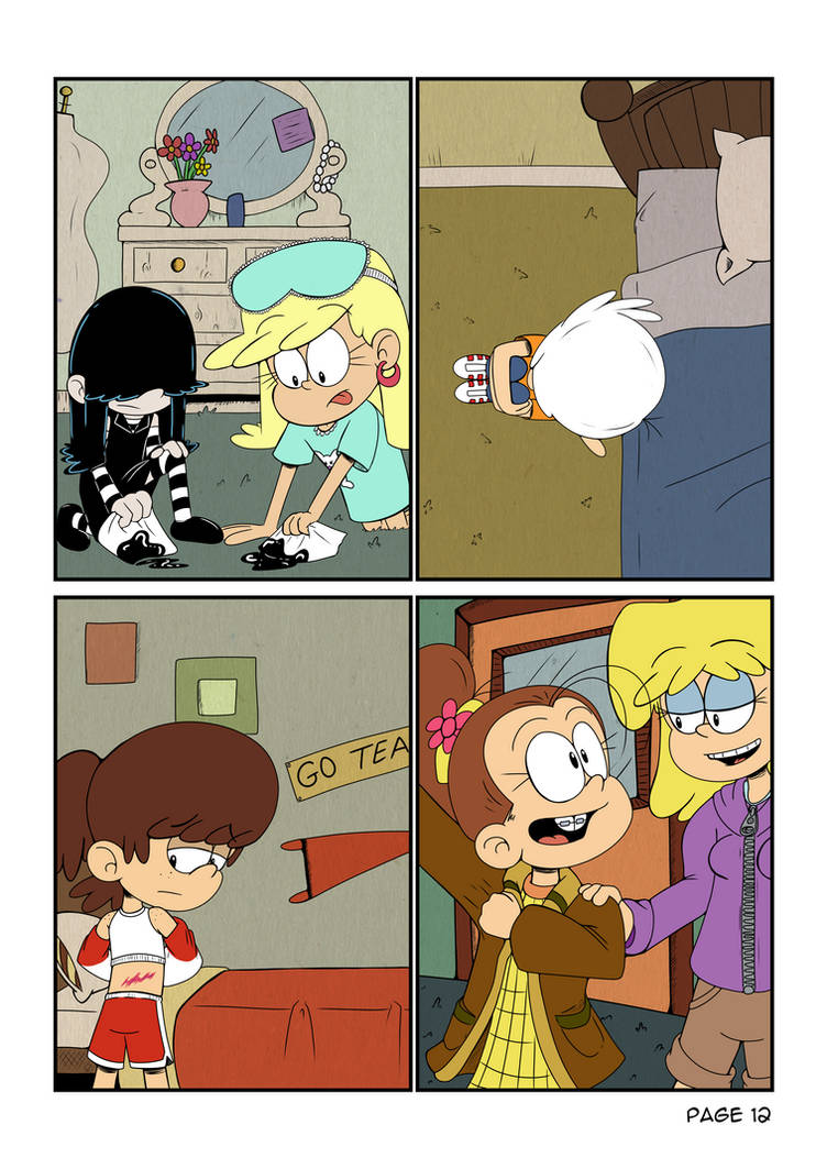 The Loud Comic: part 3, page 12 by ItsJumpJump on DeviantArt.
