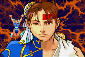 Chun Li and Ryu