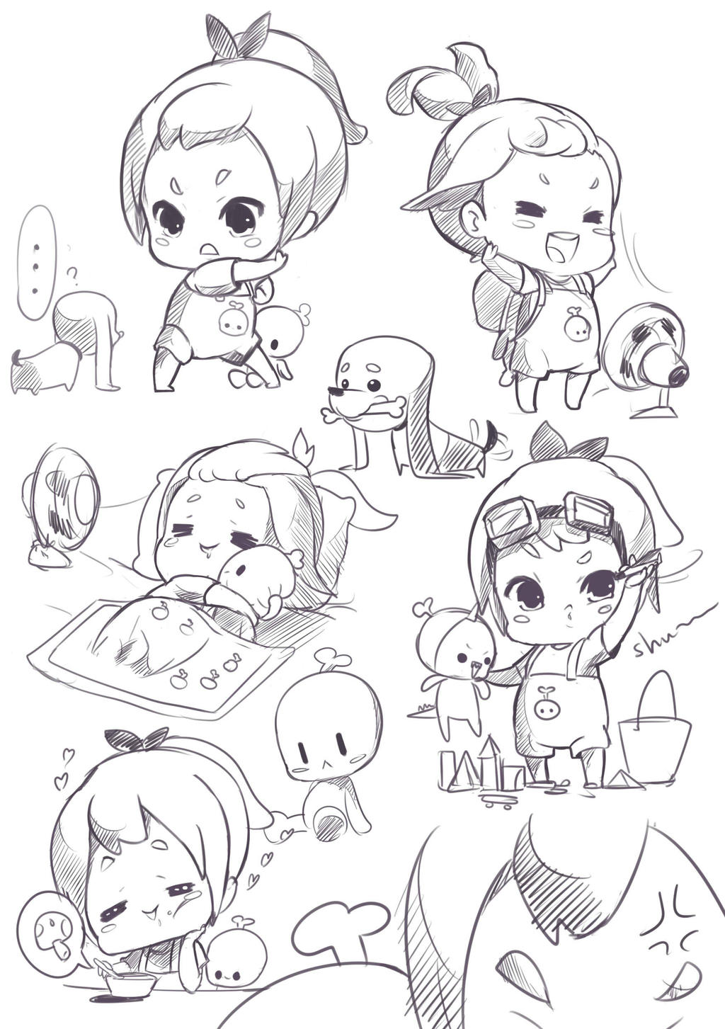 chibi sketch 1