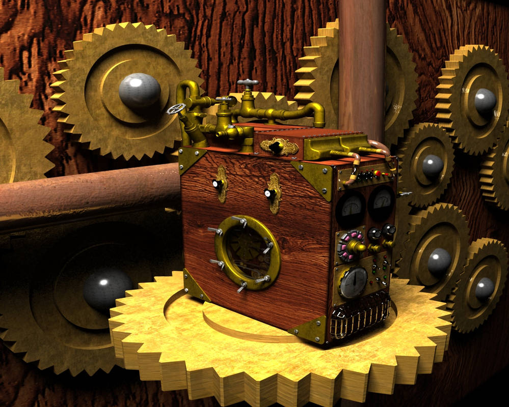 steampunk pc case by Hellfalcon666 on DeviantArt