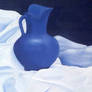 Still life in monochrome -blue-