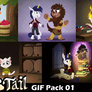 True Tail Gif Pack 01