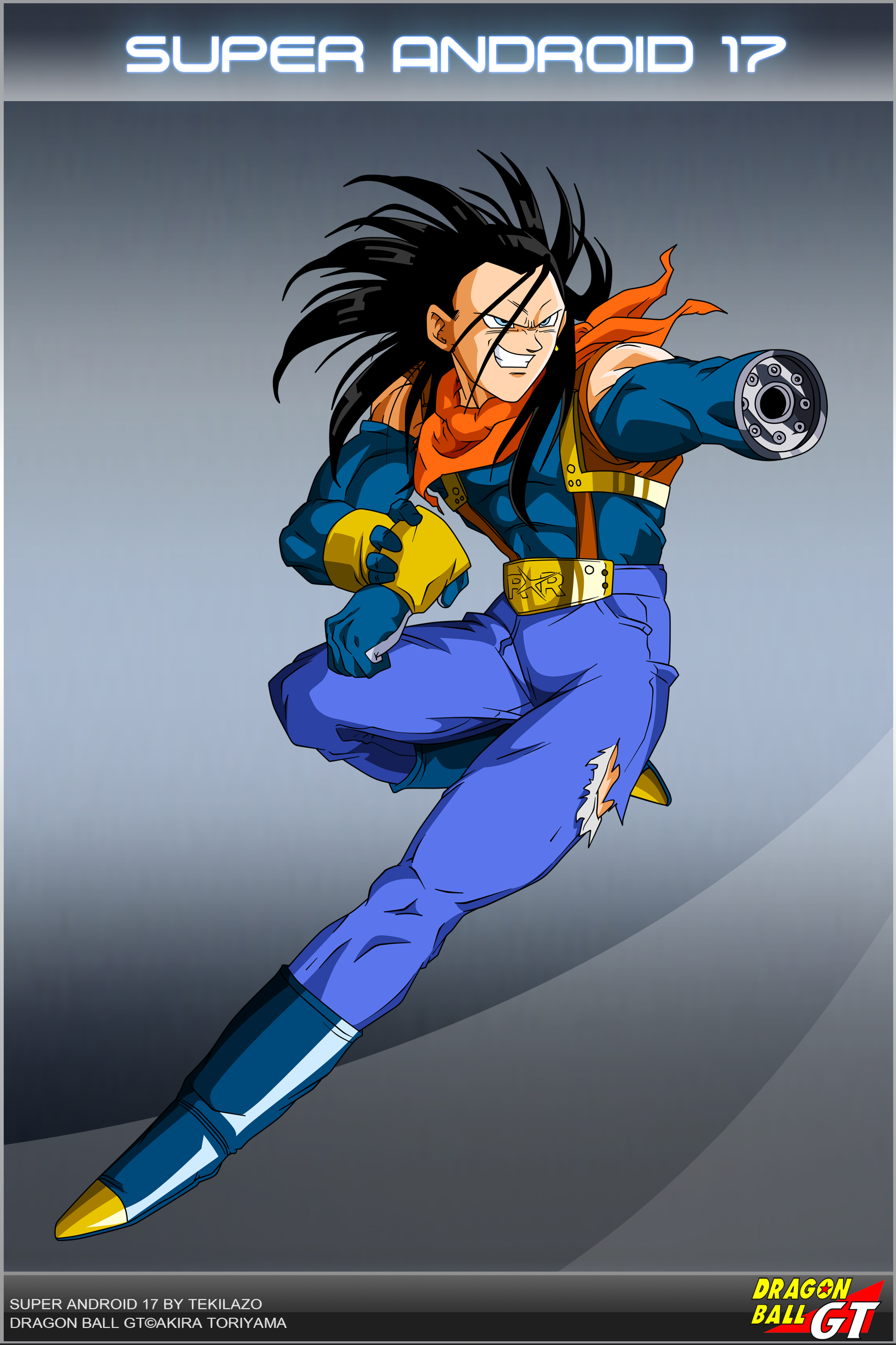 Dragon Ball GT - Super A17 by DBCProject on DeviantArt