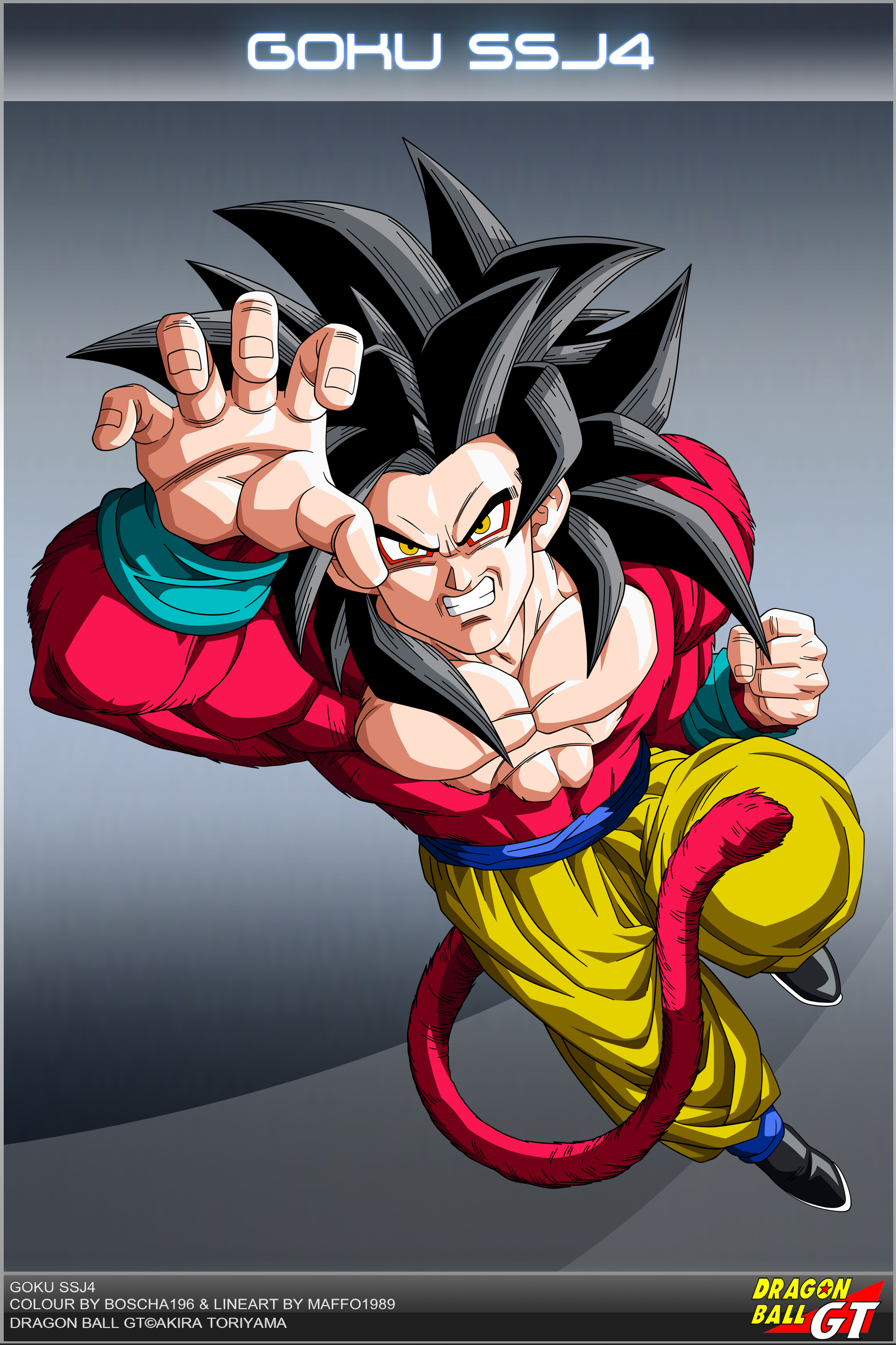 Gogeta SSJ4 by kingvegito on DeviantArt