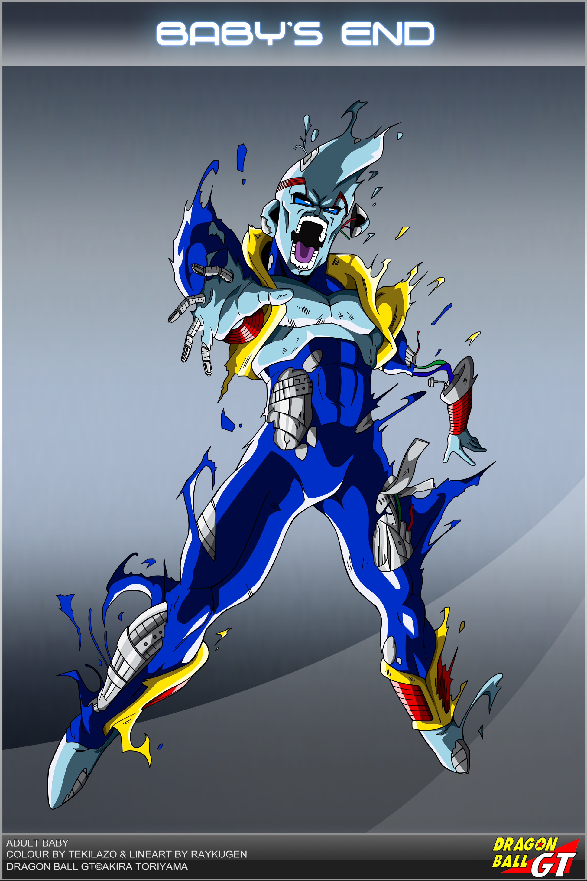 Dragon Ball GT - Baby Vegeta by DBCProject on deviantART