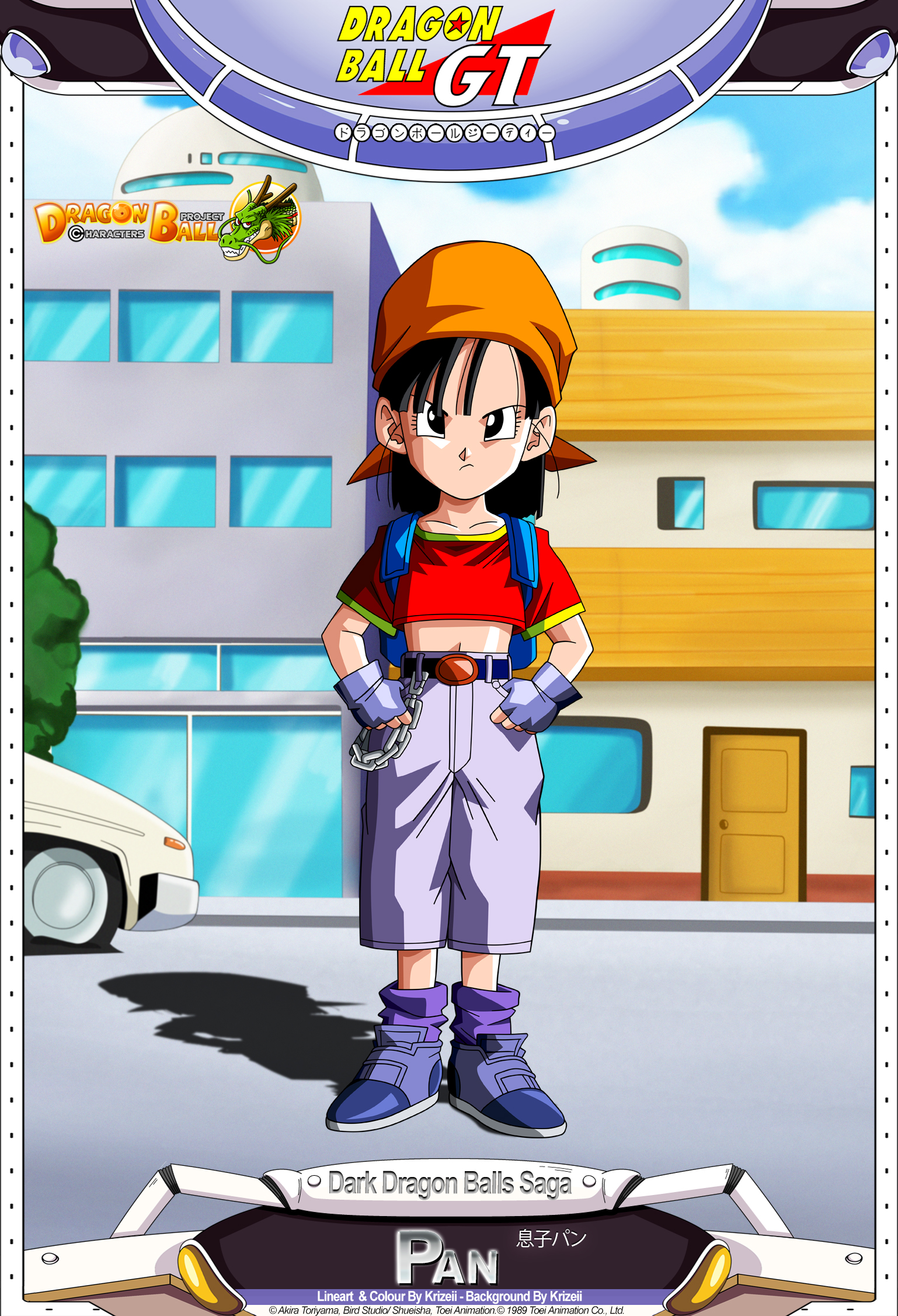 Pan DBGT 25th PNG by Teejee67 on DeviantArt