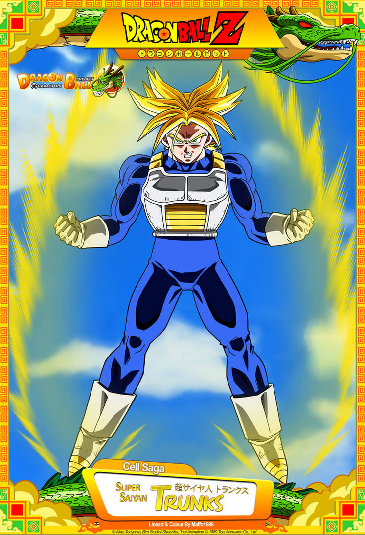 Dragon Ball Z - Super Saiyan Trunks by DBCProject on DeviantArt