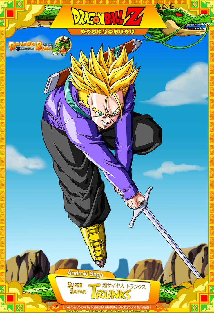 Dragon Ball Z - Super Saiyan Trunks by DBCProject on DeviantArt