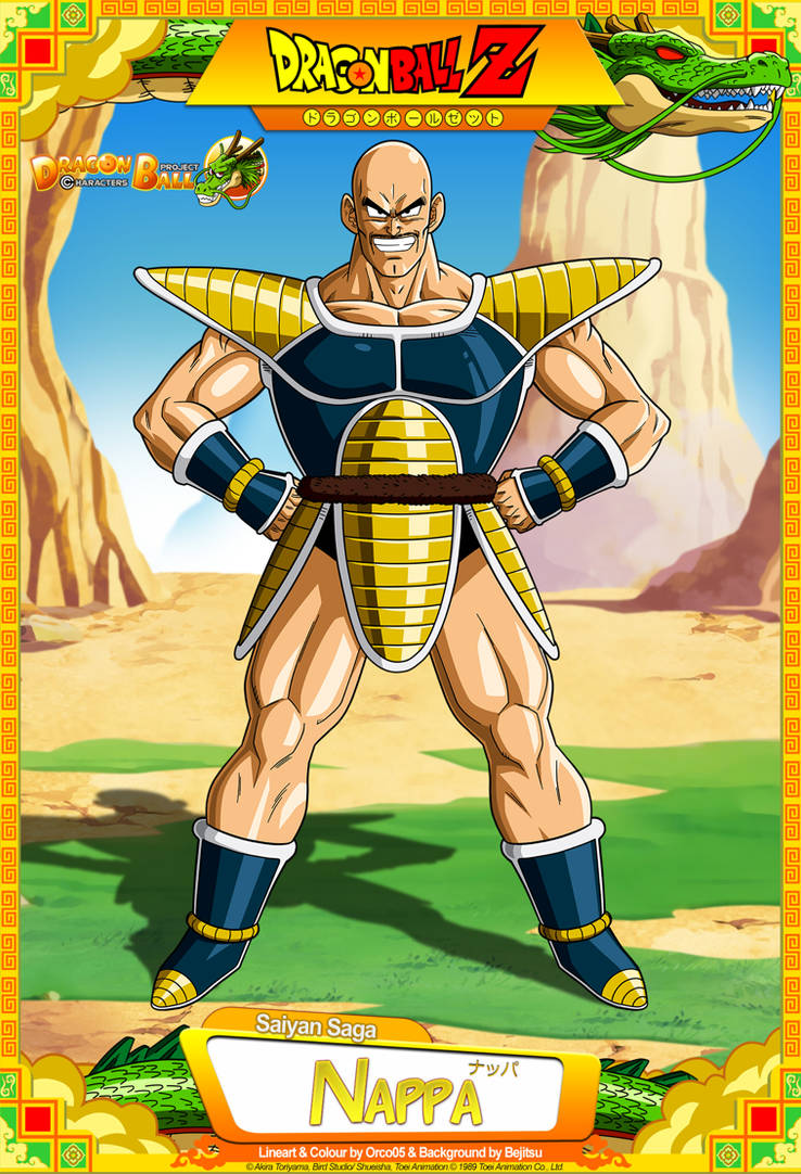 Dragon Ball Z Nappa by DBCProject on DeviantArt