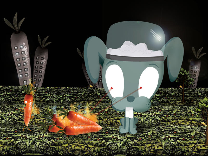 alien bunny by drawyourworld on DeviantArt