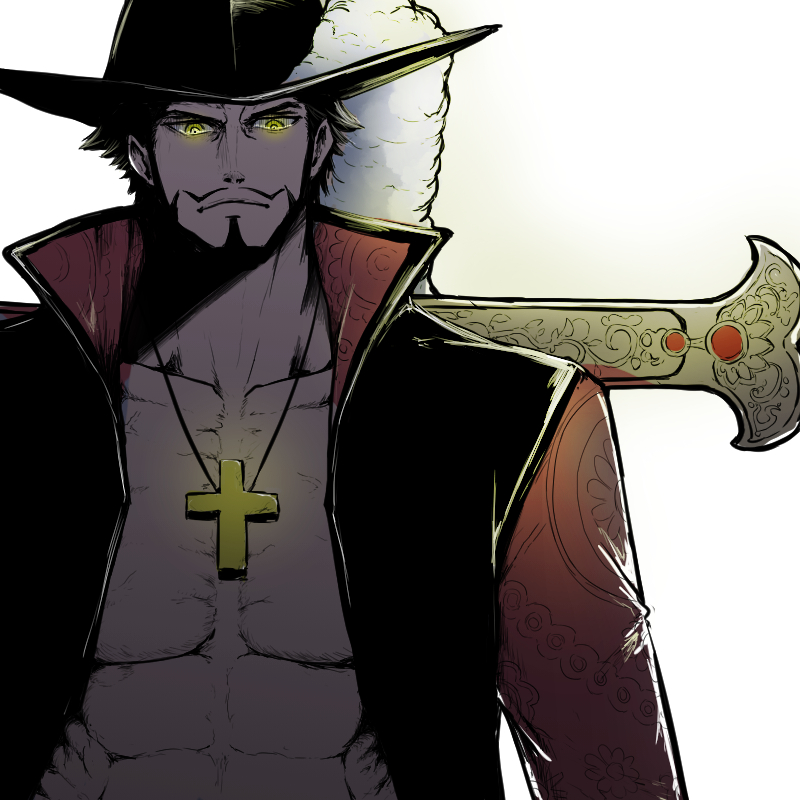 Fanart: Dracule Mihawk by zarkdmacabre on DeviantArt