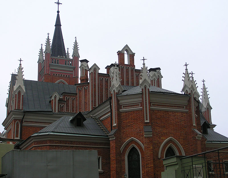 Catholic church rear