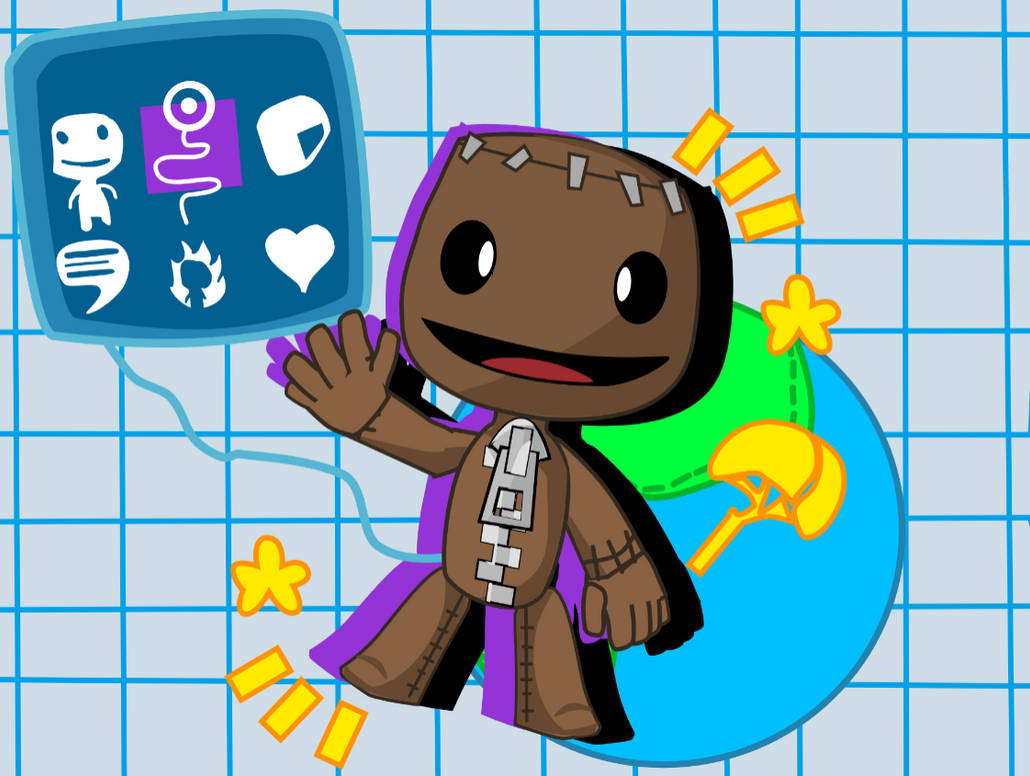 Sacguy Sackboy!!! by Artful-DonnieD on DeviantArt