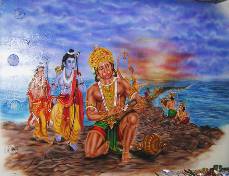 hanuman by CraZyRaj on DeviantArt