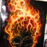 flaming skull 2