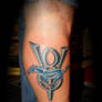 v8 mustang tattoo