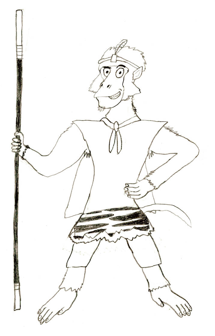 Concept Art: Sun Wukong, the Monkey King by Wesdaaman on DeviantArt