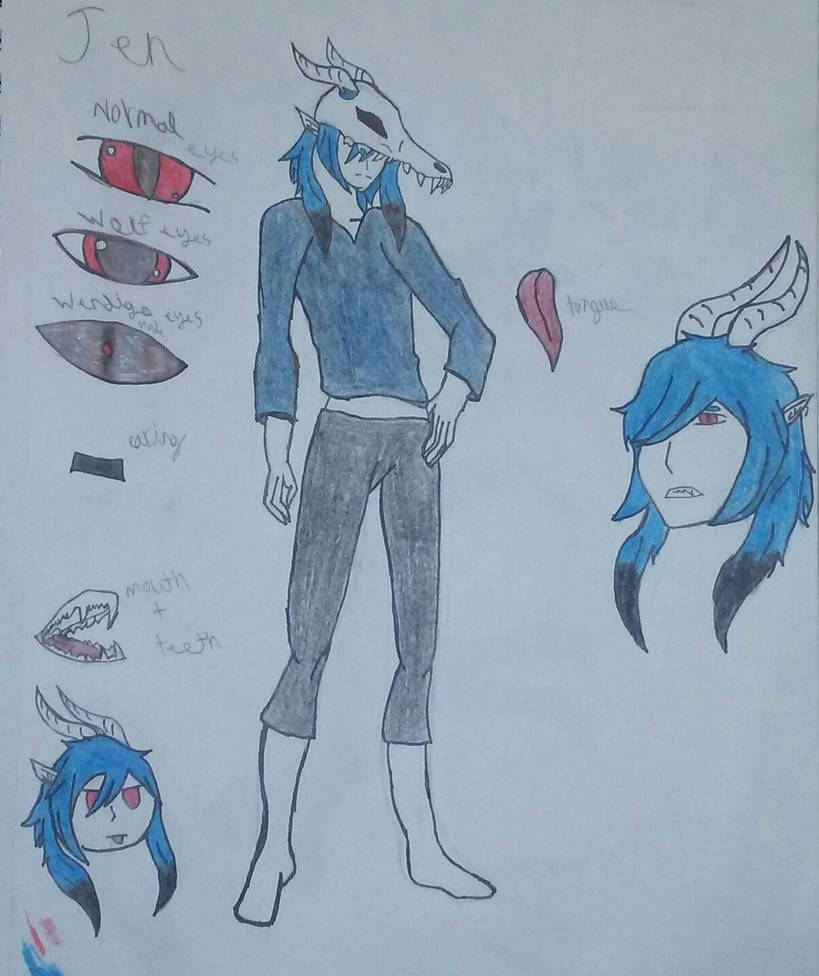 Human Jen by deathsong103 on DeviantArt