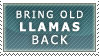 Bring old LLAMAS back