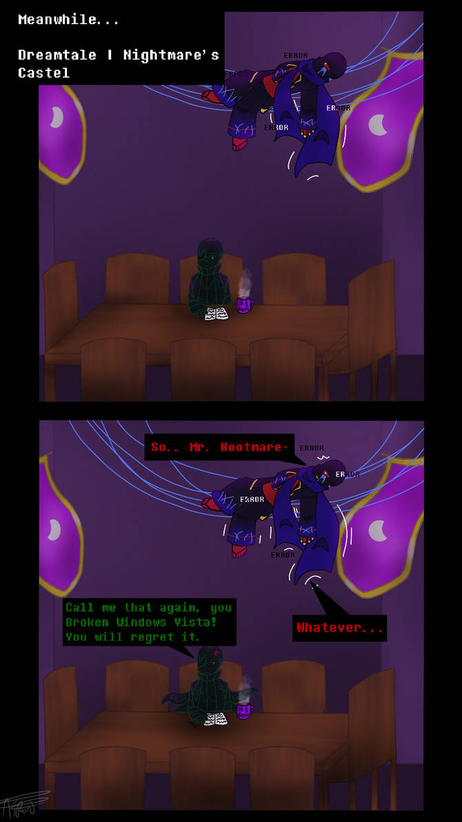 Dreadtale The Fallen Curse | Chapter 1 PAGE 16 by AngelTheRainWingAlt on DeviantArt