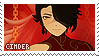 cinder fall stamp by oscarpine