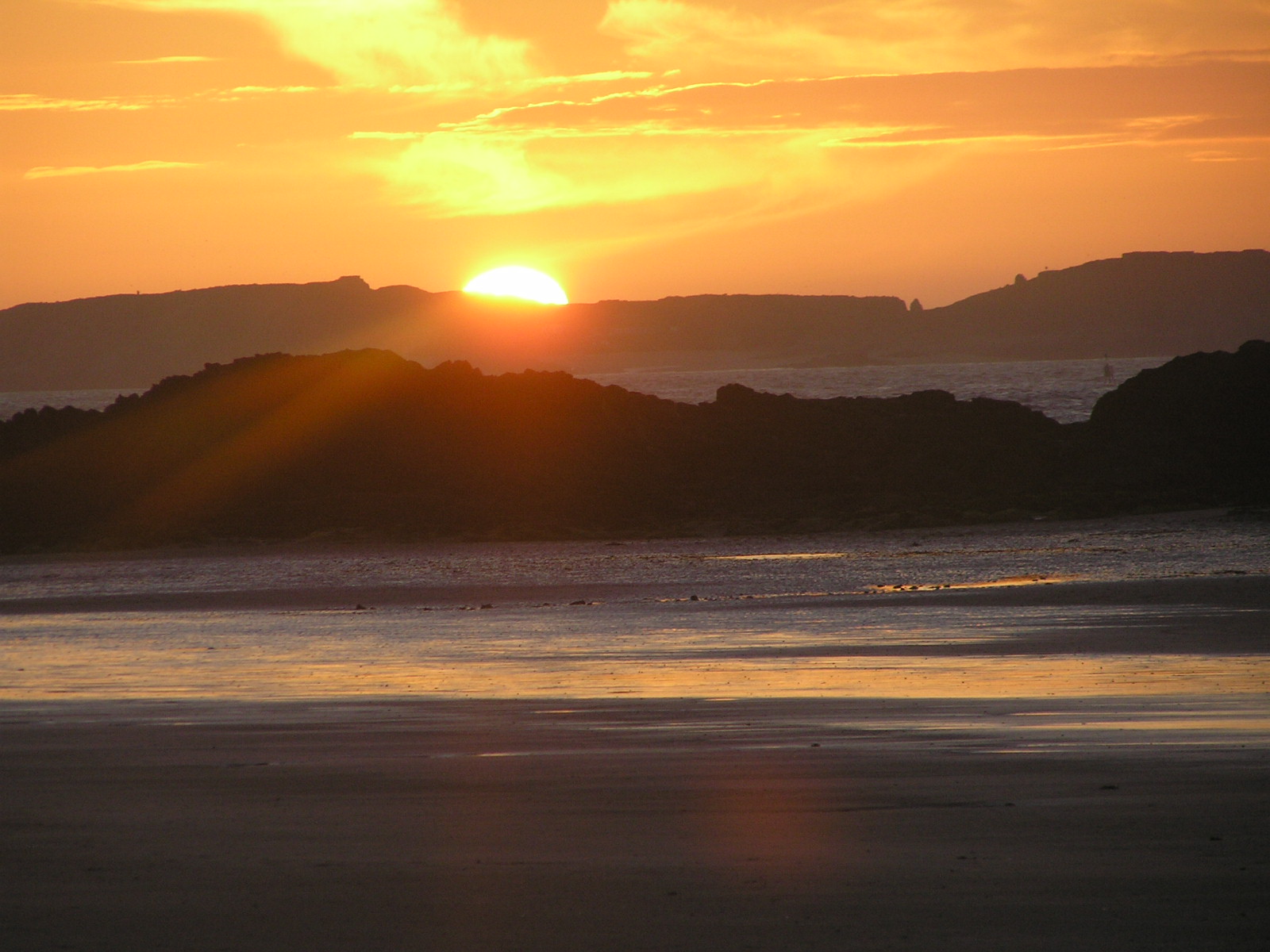 Sunset in St.Malo