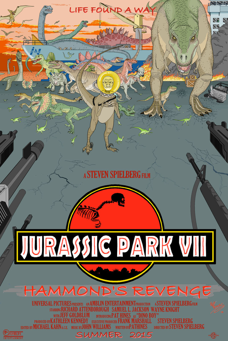 Jurassic Park VII MS PAINT