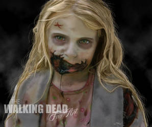 Zombie THE WALKING DEAD Fan Art