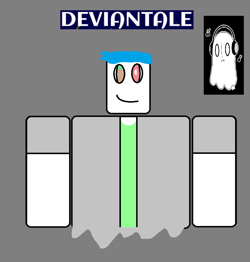 Creeperblook as napstablook for deviantale