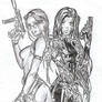 Tomb Raider and Witchblade