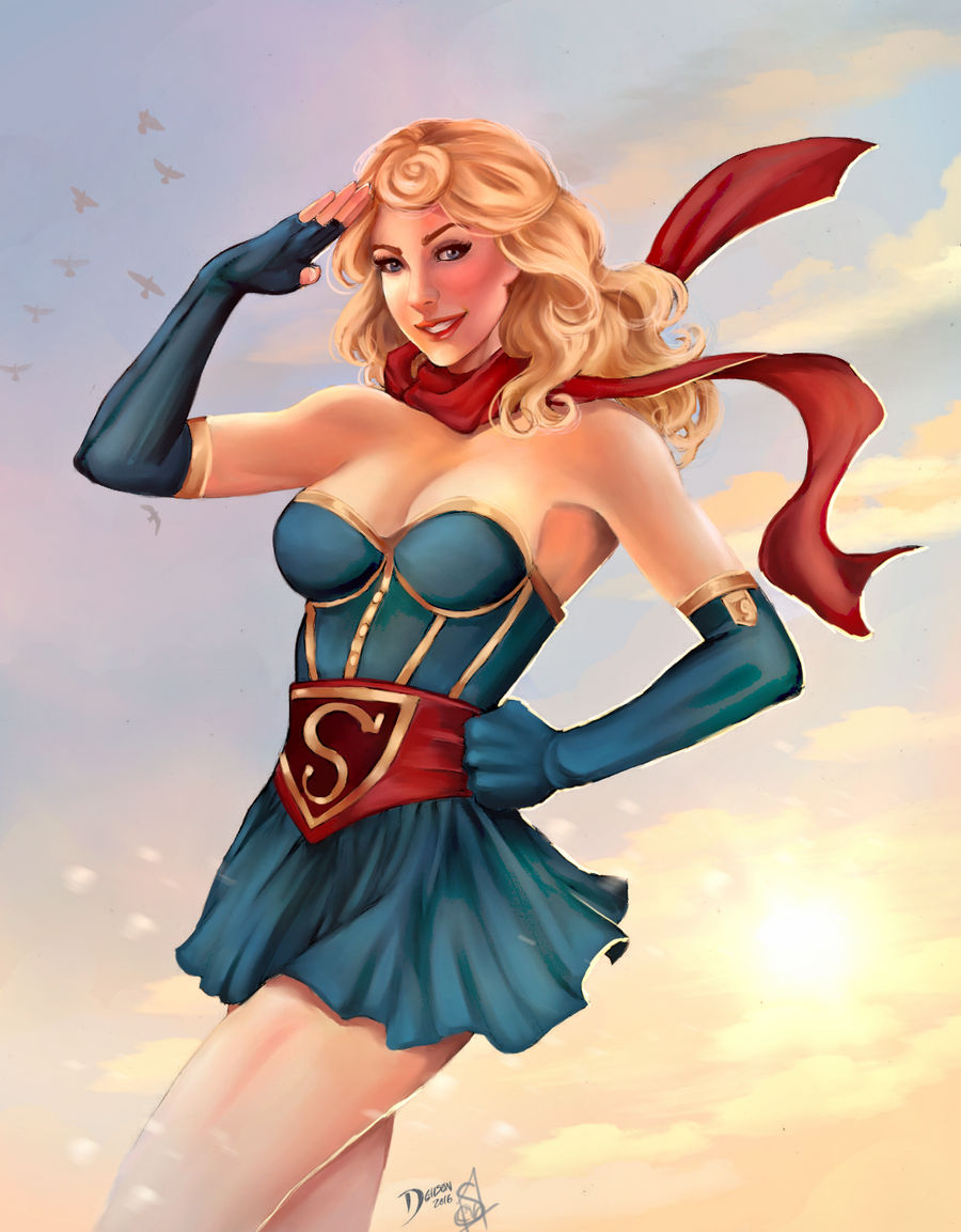 Bombshell Supergirl