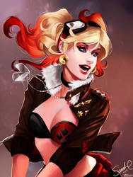 Harley Quinn by Forty-Fathoms